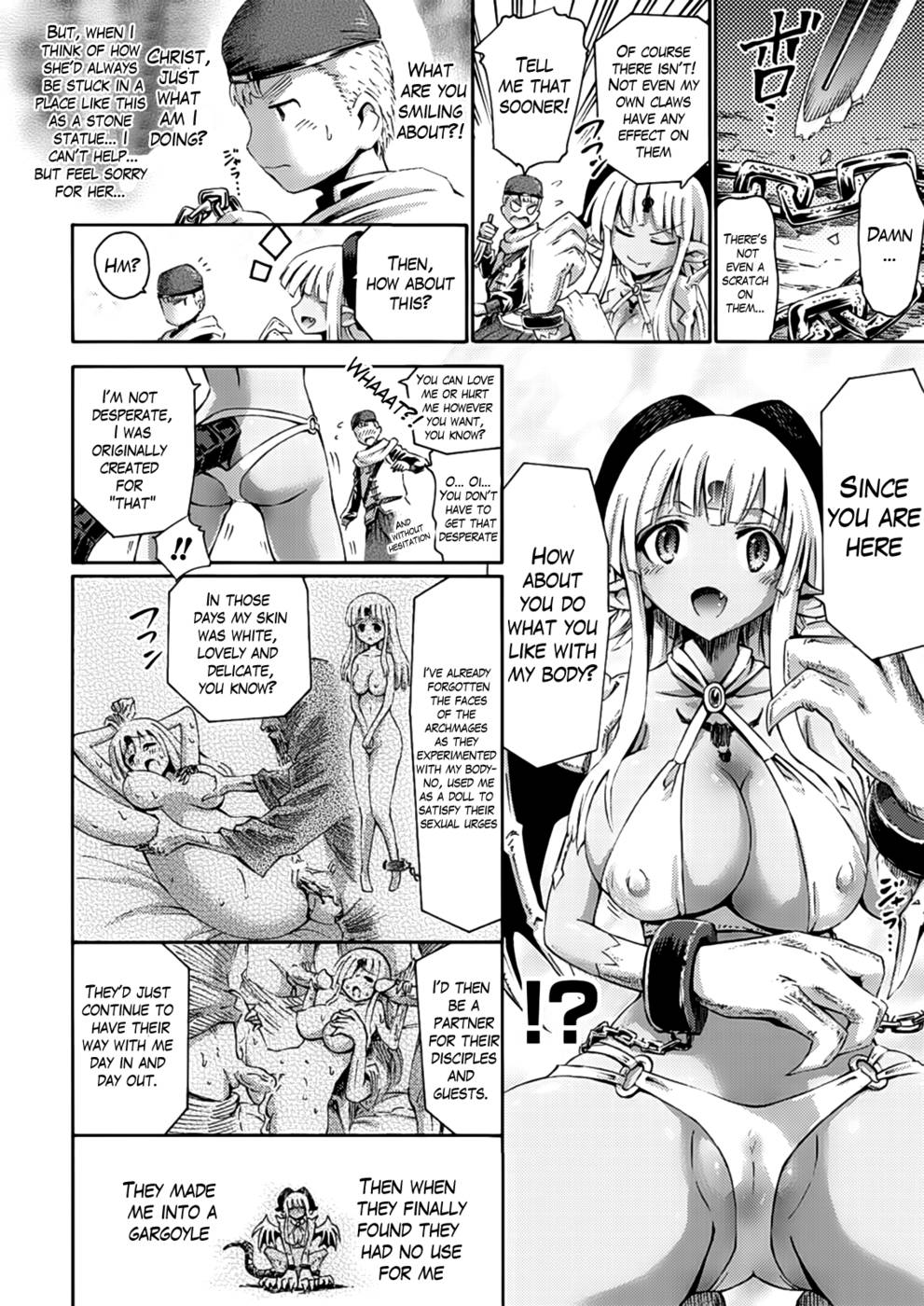 Hentai Manga Comic-A Gargoyle at the Treasure Chest-Read-4